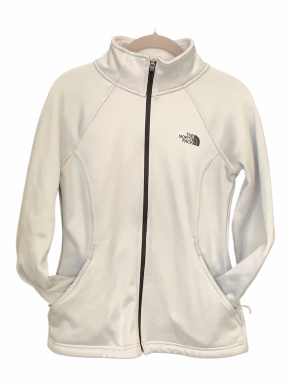 The North Face Women’s Off-White Full Zip Fleece Jacket